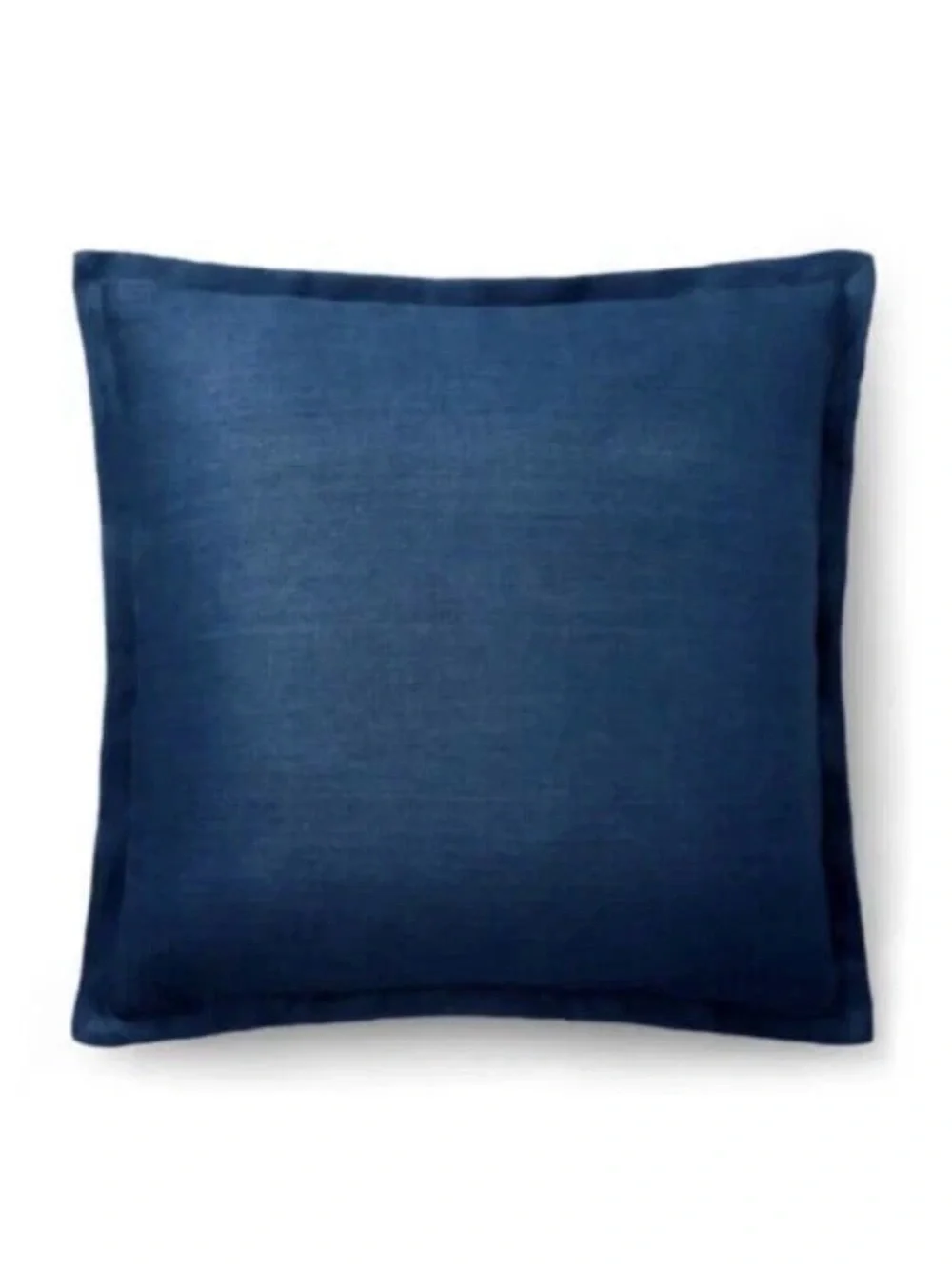 🌺Lauren Ralph Lauren Euro Blue Denim Pillow sham crafted from 100% cotton